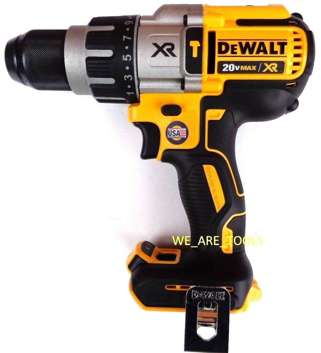 New Dewalt Dcd996 20v Max Xr Brushless 3-speed Cordless 1/2 Hammer Drill 20 Volt